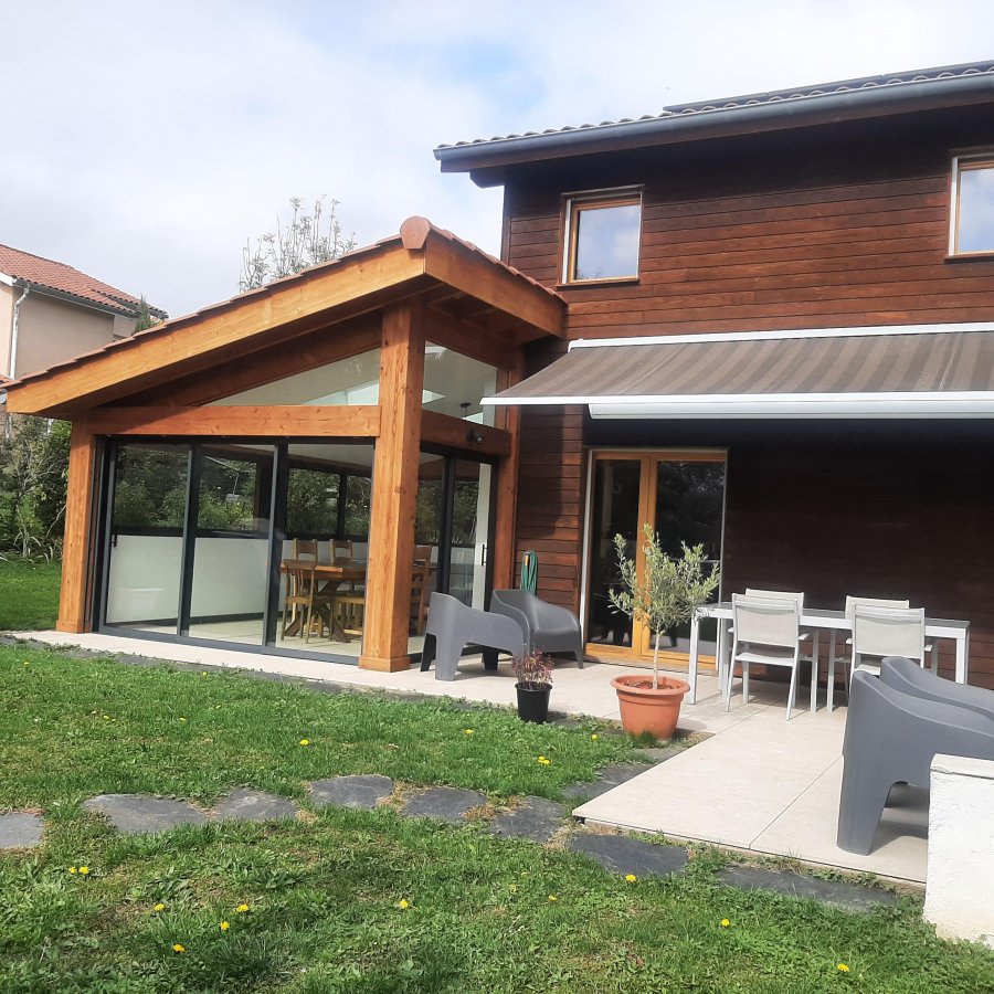 Création d'une véranda dans l’ouest lyonnais