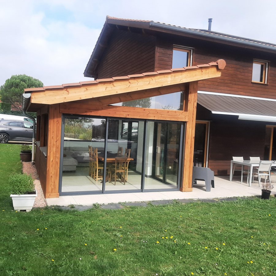 Création d'une véranda dans l’ouest lyonnais