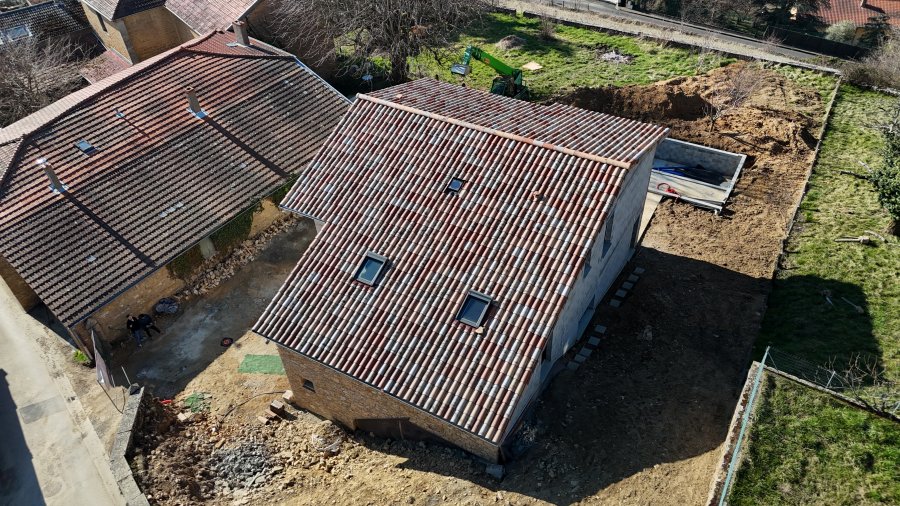 Toiture neuve dans les Mont d'Or