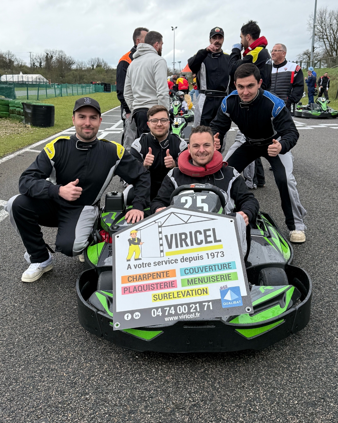 Challenge Karting pour l’équipe VIRICEL !