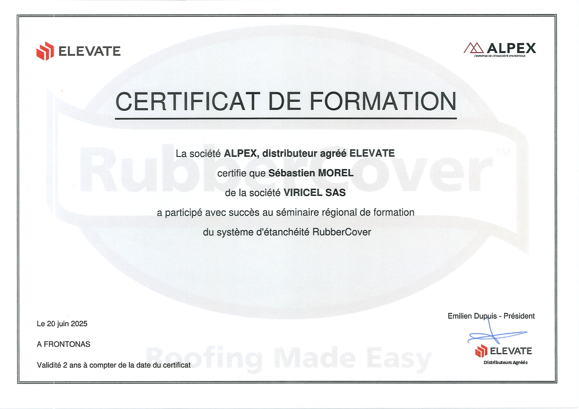 Montée en compétences chez VIRICEL !